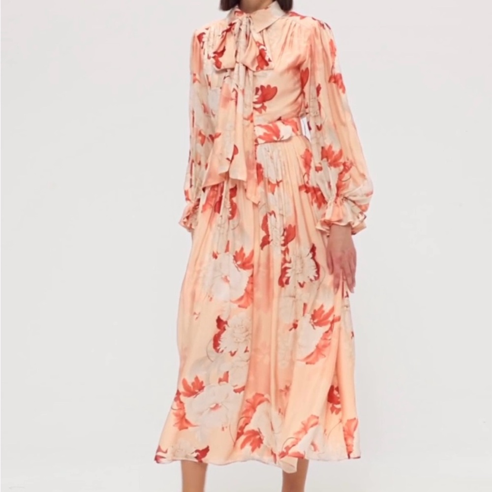 Leo Lin silk blend Cassie dress